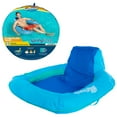 thumbnail image 1 of SwimWays Spring Float Sunseat, Inflatable Pool Lounge Chair with Backrest, Pool Float for Adults, 1 of 8