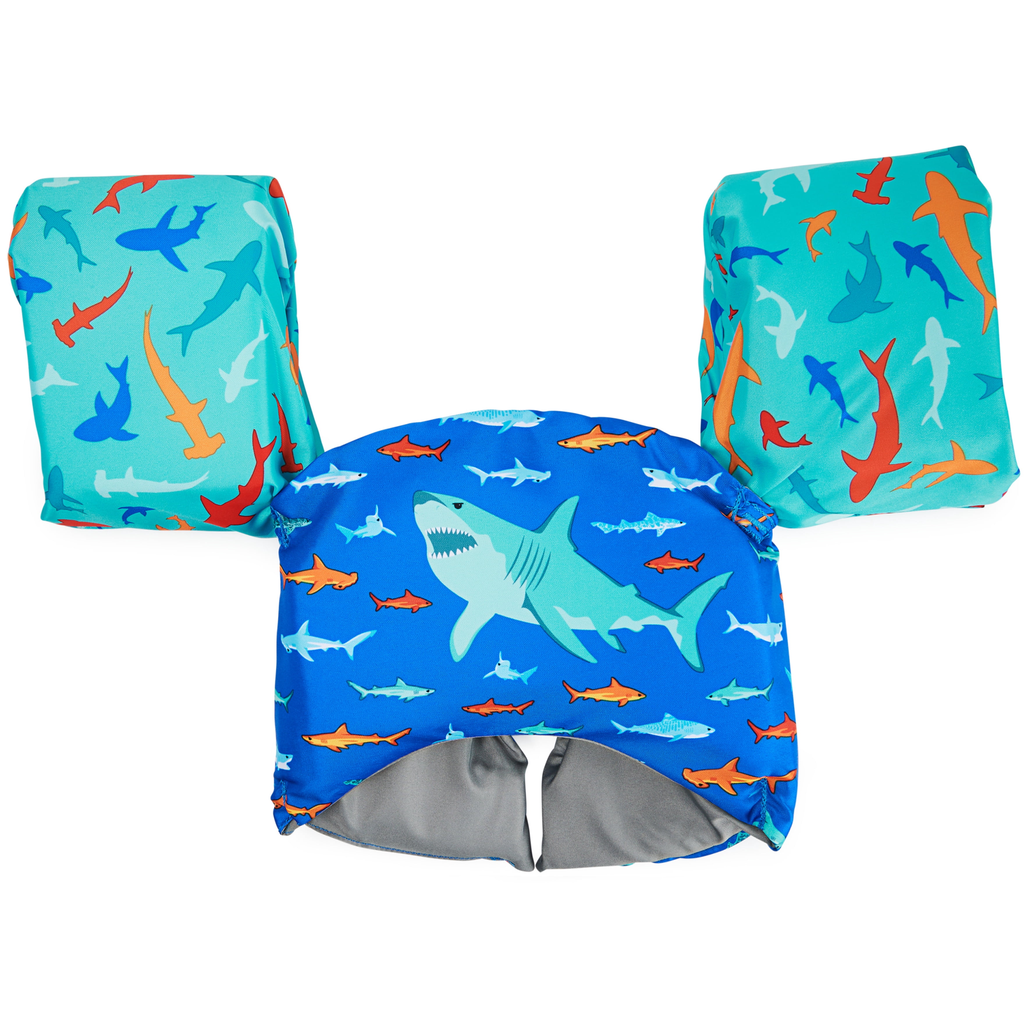 SwimWays Swim Trainer Life Vest for Kids 3355 lbs, Shark