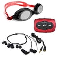 thumbnail image 1 of Swimbuds Headphones and 8 GB SYRYN waterproof MP3 player with shuffle feature, 1 of 7