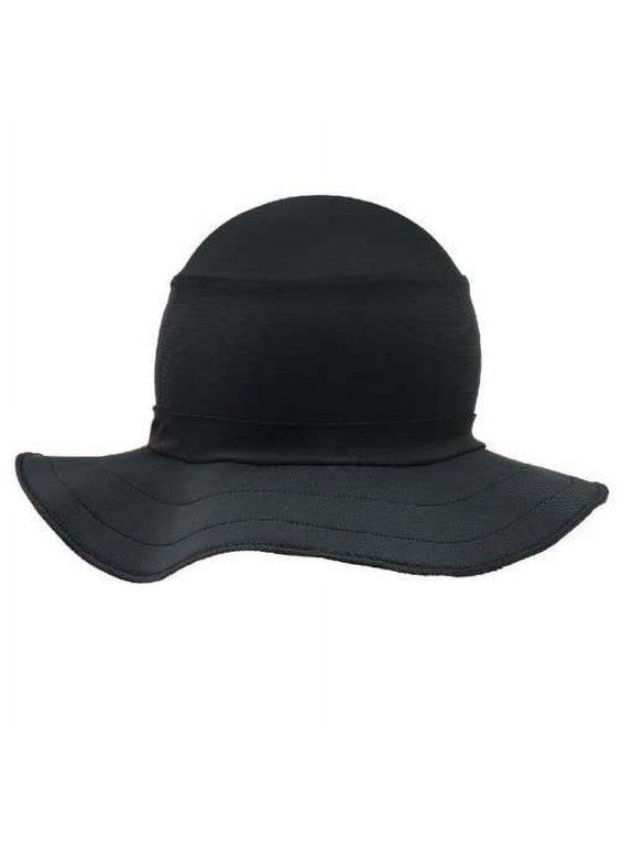 Funky Bucket Hats for Men, Women, Kids & Baby - UPF 50+ Sun Protection Boonie Hats - Nylon & Spandex, Black, Large
