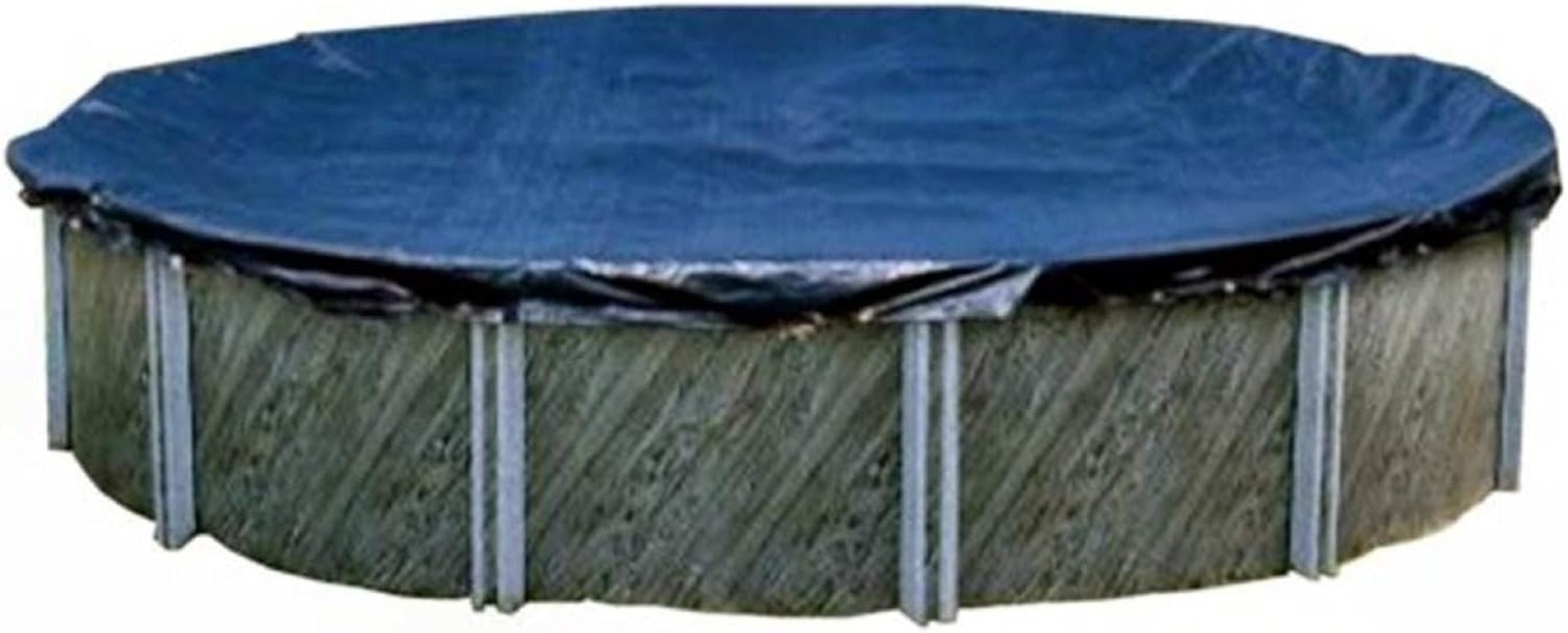 Swimline 18 Foot Round Heavy Duty Laminated Polyethylene Winter ...