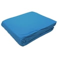 thumbnail image 1 of Swimline 21 Foot Solid Blue Round Above Ground Swimming Pool Overlap Liner, 1 of 6