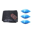 thumbnail image 1 of Swimline 24 Foot Round Swimming Pool Winter Cover and 3 4x4 Air Closing Pillows, 1 of 11