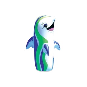 Swimline 36 Inch Dancing Dolphin Bop Bag - Multi