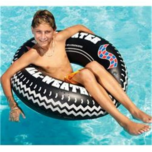 Swimline 36 in. Printed Floating Tire Tube 36in.