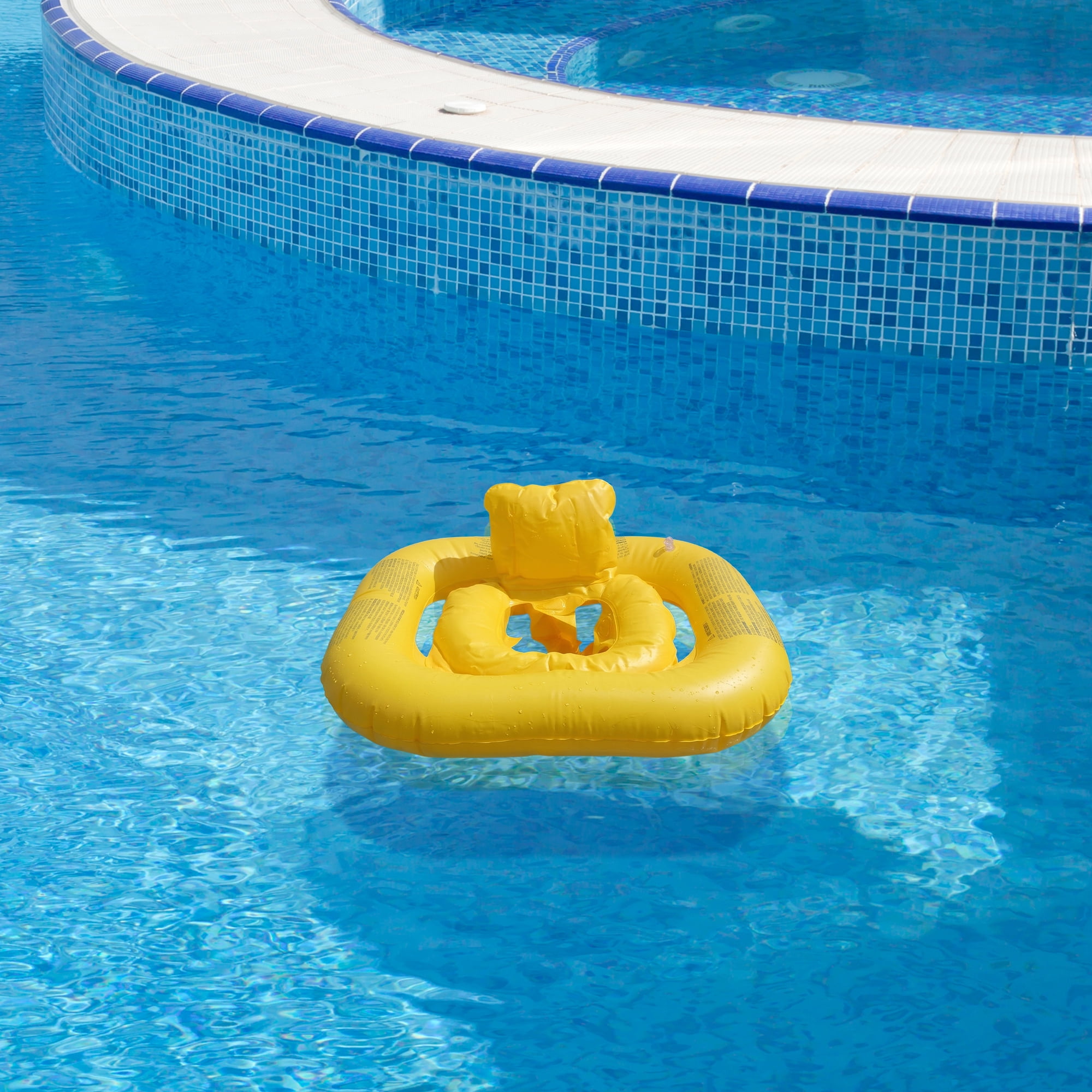 Swim Central Inflatable Buoy Baby Swimming Pool Float - 22"
