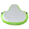 thumbnail image 1 of Swimline 56.5" Inflatable Lotus Blossom 2-Person Swimming Pool Float - Green/White, 1 of 3