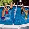 thumbnail image 1 of Swimline 9187 Above Ground Cross Swimming Pool Portable Volleyball Game Set, 1 of 2