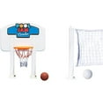 thumbnail image 1 of Swim Central Pool Jam Combo Basketball and Volleyball Above Ground Swimming Pool Water Games, 1 of 3