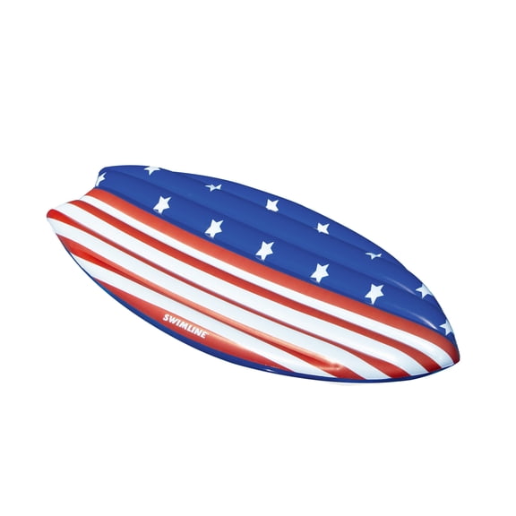 Swim Central Inflatable Americana Surfer Swimming Pool Lounge Float - 73"