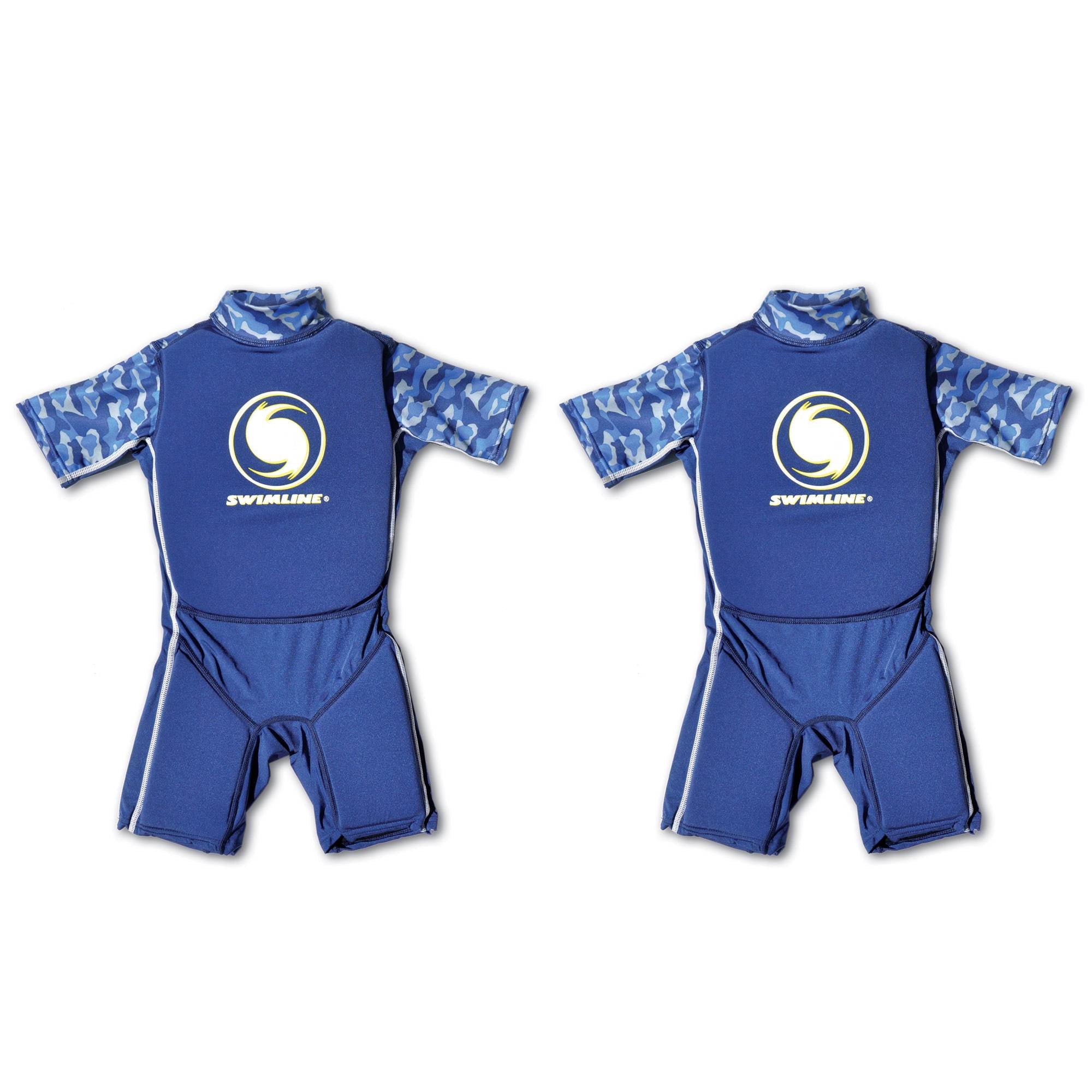 Swimline Blue Lycra Boy s Floating Swim Trainer Wet Suit Vest