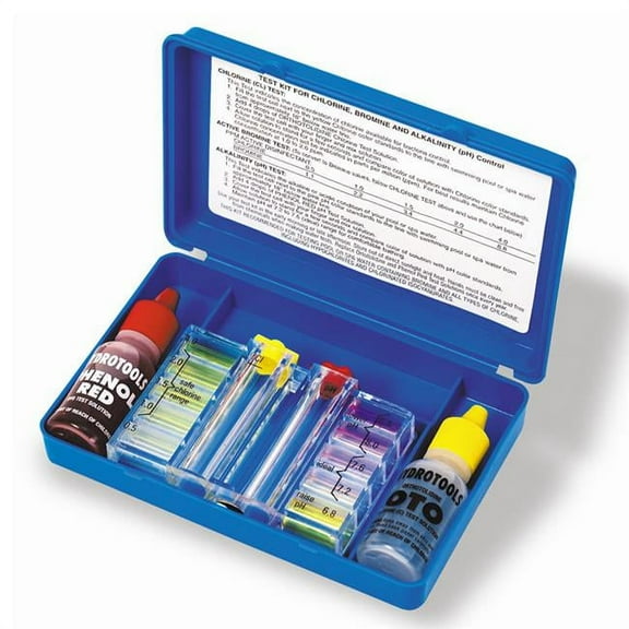 Swimline Deluxe Dual Test Kit-Packaged, Blue, 1 oz