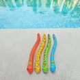 thumbnail image 1 of Set of 4 Vibrantly Colored Fun Moray Eel Diving Point Sticks Swimming Pool Toys 10'', 1 of 5