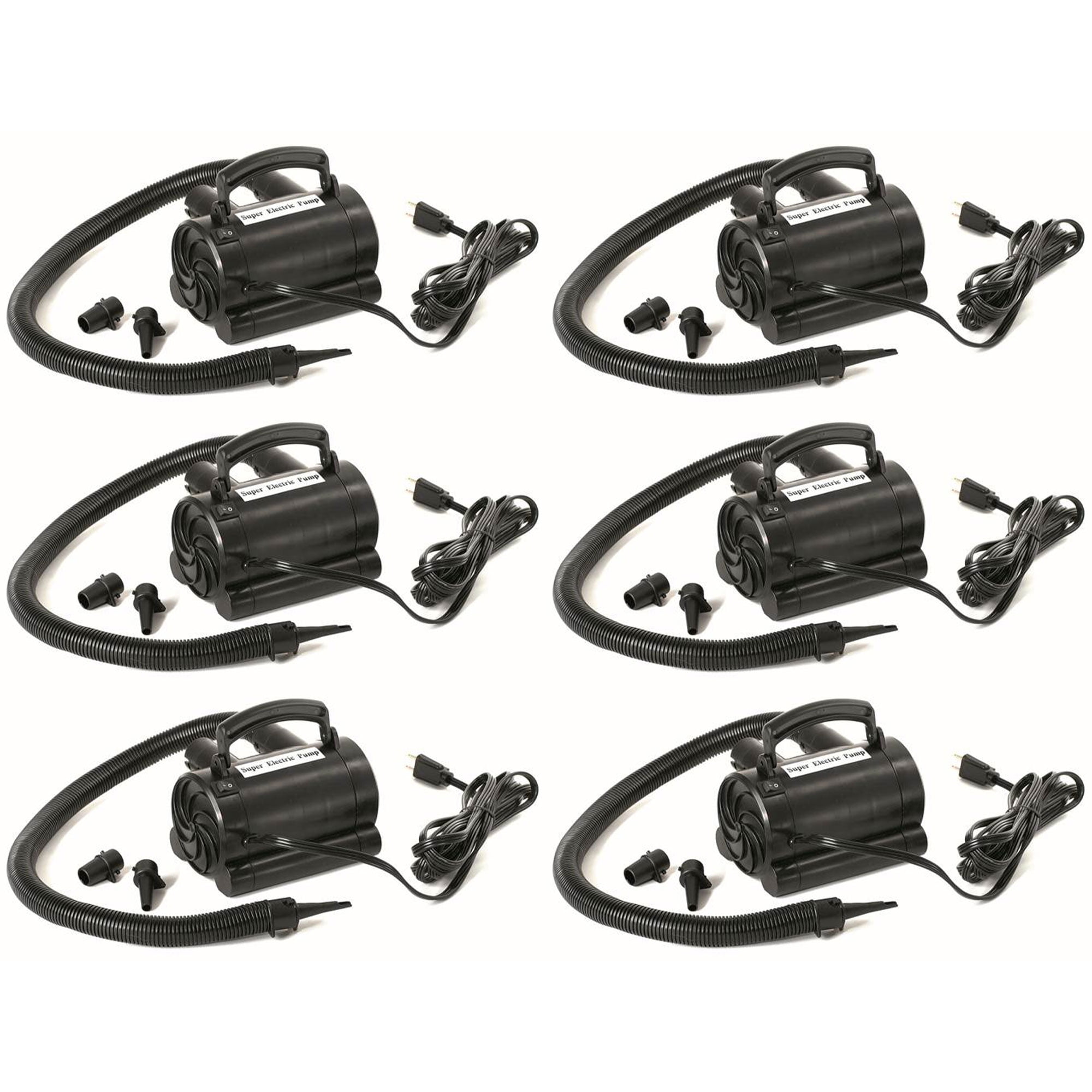 Swimline Electric Swimming Pool Inflatable Raft Inflator Air Pump (6