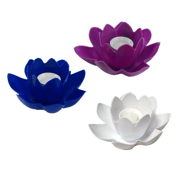 Swimline Floating Blossom Swimming Pool Light Outdoor Candle Holder - 12-Pack