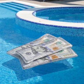 Swim Central Inflatable Benjamin Franklin Money Pool Lounger - 84"
