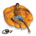 thumbnail image 1 of Swimline Giant Inflatable 62 Inch Baseball Glove Swimming Pool Float + Air Pump, 1 of 6