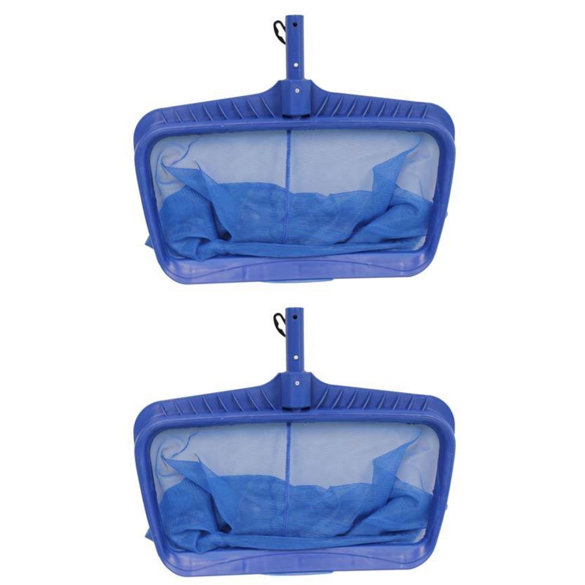 Swimline Hydro Tools Attachable Deep Bag Leaf Rake Pool Net, Blue (2 ...