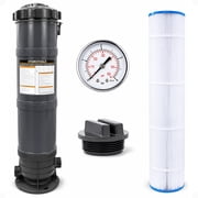 Swimline HydroTools Sure Flo 100 Square Foot Cartridge Pool Filter Tank