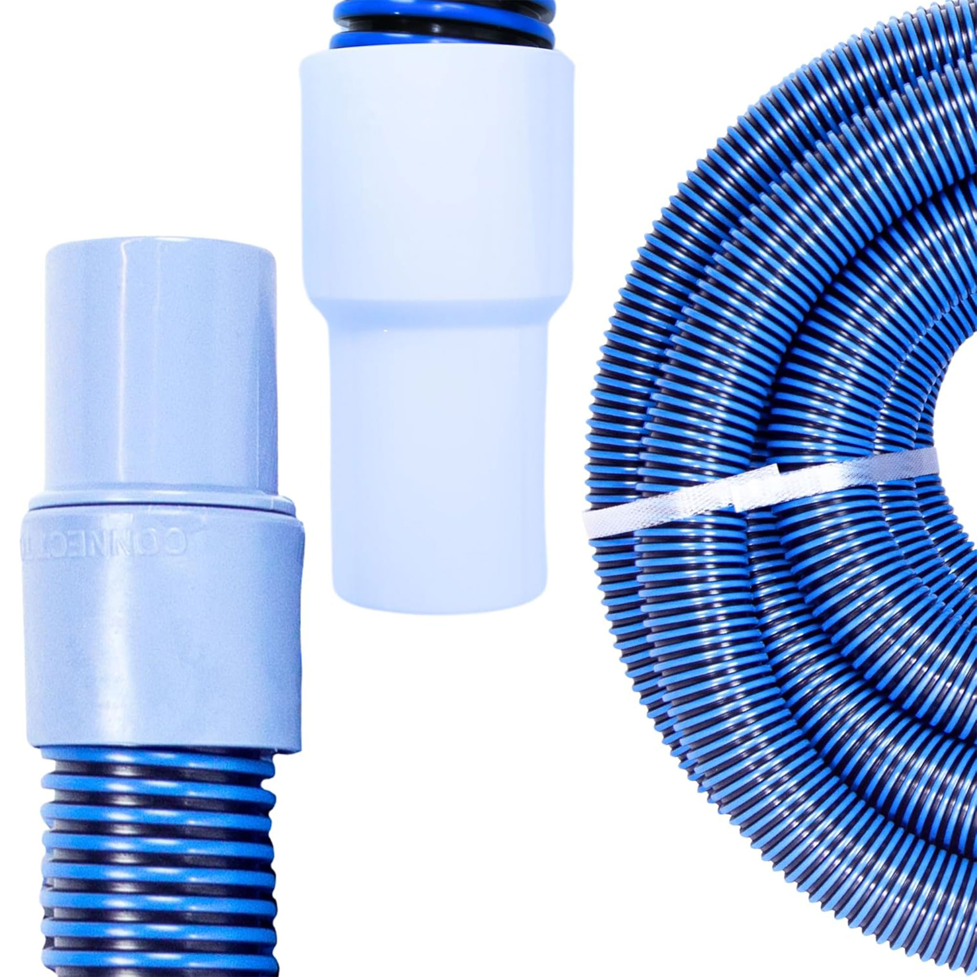 Swimline HydroTools 30 Premium Spiral Wound Pool Vacuum Hose Swivel 