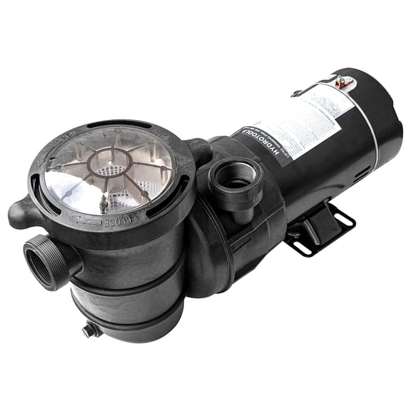 Swimline HydroTools HydroFlo 1.0 HP 2 Speed Vertical Discharge Pool Pump