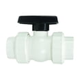 thumbnail image 1 of Swimline HydroTools Swimming Pool Precision ABS Female Threaded Ball Valve 7" - Black/White, 1 of 5