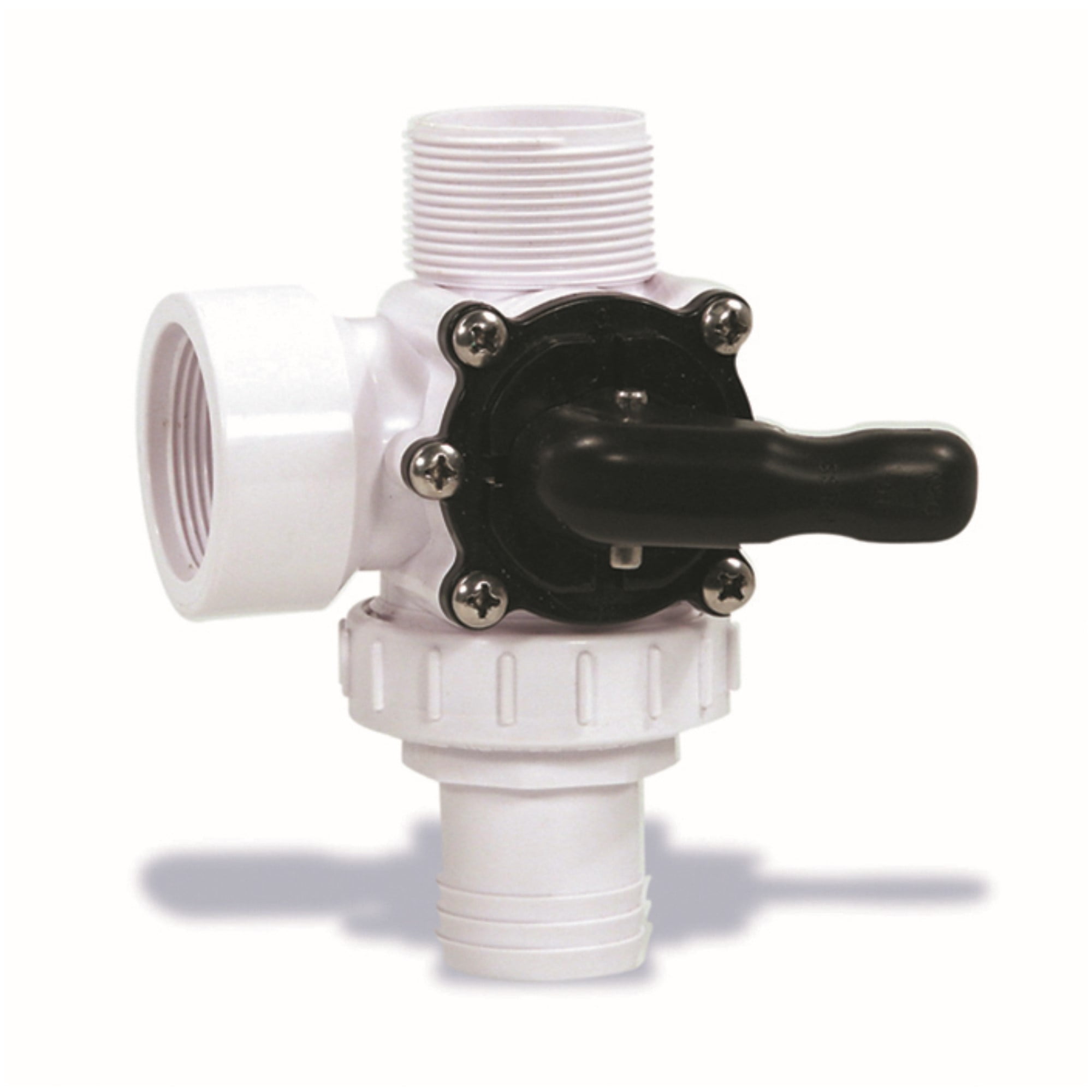 Swimline HydroTools Swimming Pool and Spa Standard Left Outlet 3-Way ...