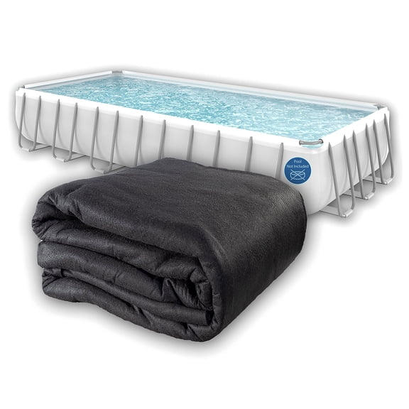 Swimline Hydrotools Above Ground Oval Liner Pad, Pool Protector Mat, 18x33'
