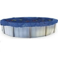 thumbnail image 1 of Swimline Hydrotools Leaf Net Winter Above Ground Oval 15x26' Swimming Pool Cover, Black, 1 of 8