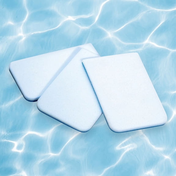 Swimline Hydrotools Miracle Pads Swimming Pool and Spa Refill Kit 3pc 6" - White
