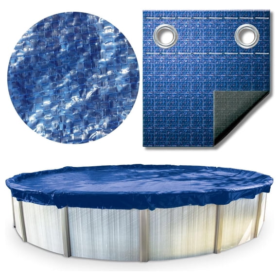 Swimline Hydrotools Supreme Guard Winter Cover for 10x16' Above Ground Oval Pools