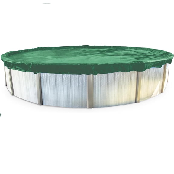 Swimline Hydrotools Supreme Guard Winter Cover for 18x34 Ft Above Ground Oval Pools