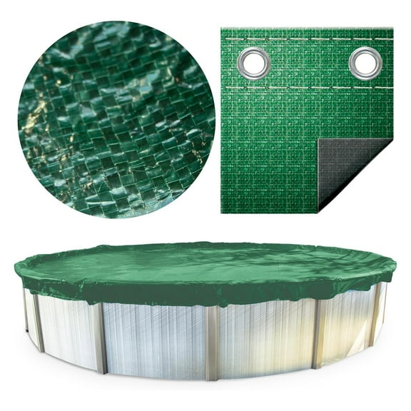 Open Box Swimline Hydrotools Guard Winter Cover for 21' Above Ground Round Pool