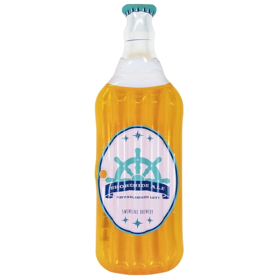 Swimline Inflatable Beer Bottle Pool Lounger
