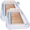 thumbnail image 1 of Swimline Luxe Edition Inflatable Suntan Tub Floating Pool Lounger, 2 Pack, 1 of 7