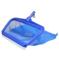 thumbnail image 1 of Swimline Professional Deep Bag Swimming Pool Skimmer Rake and Brush Multi-Tool 19" - Blue, 1 of 3