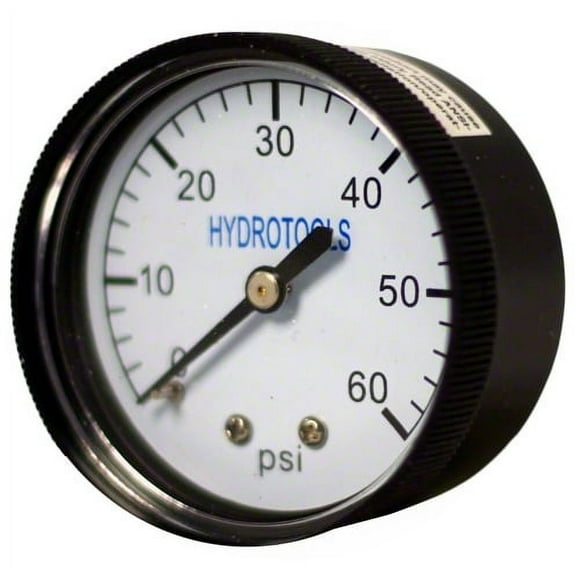 Swimline Rear Mount 60Psi Pool Pressure Gauge