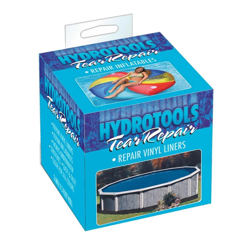 Swimline Tear-Aid Underwater Vinyl Swimming Pool Liner Repair Patch Tape