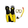 thumbnail image 1 of Swimline Thermotech Snorkeling Set with Mesh Bag - Fin Size 9-11, 1 of 2