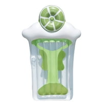 Swimline Vinyl Giant Inflatable Margarita Ride-On Pool Float, White