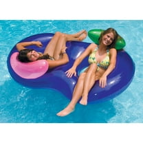 Swimline Vinyl Sidebyside Inflatable Pool Float, Purple