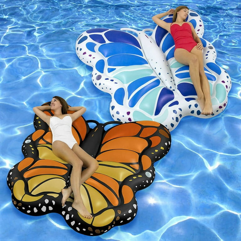 Swimline Vinyl Waterports Giant Butterfly Pool Float Multicolor