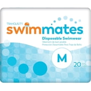 Swimmates Adult Bowel Containment Swim Brief M Moderate Absorbency Swim Pull On, 2845, 80 Ct