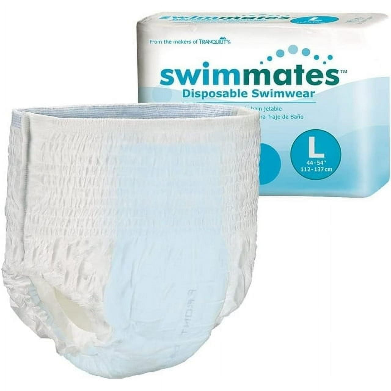 Swimmates Disposable Swim Diapers, Large, 18 ea