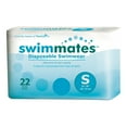 thumbnail image 1 of Swimmates Disposable Swimwear, incontinence Containment, Moderate Absorbency, 22 Count, 4 Packs, 88 Total, 1 of 7