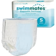 Swimmates Disposable Underwear, Swim Diapers, Adult Small/Youth X-Large, 22 ct Bag