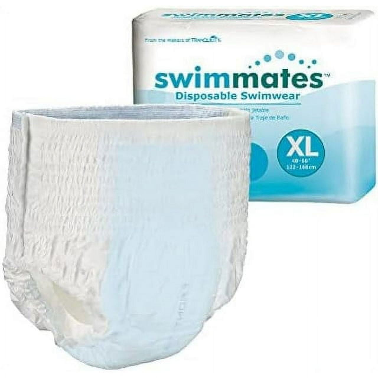 Swimmates Disposable Underwear Swim Diapers Adult X Large 56 ct