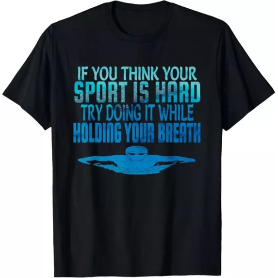 Swimmer Practice Swimming Sports Graphic T-Shirt