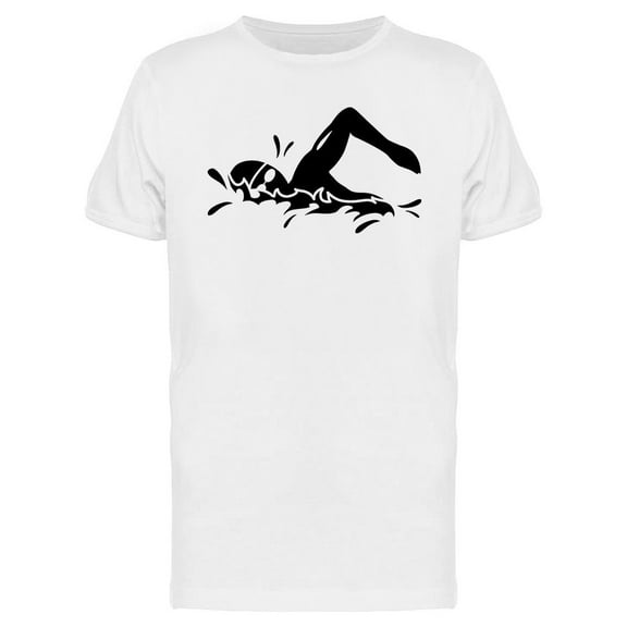 Swimmer  T-Shirt Men -Image by Shutterstock, Male Medium