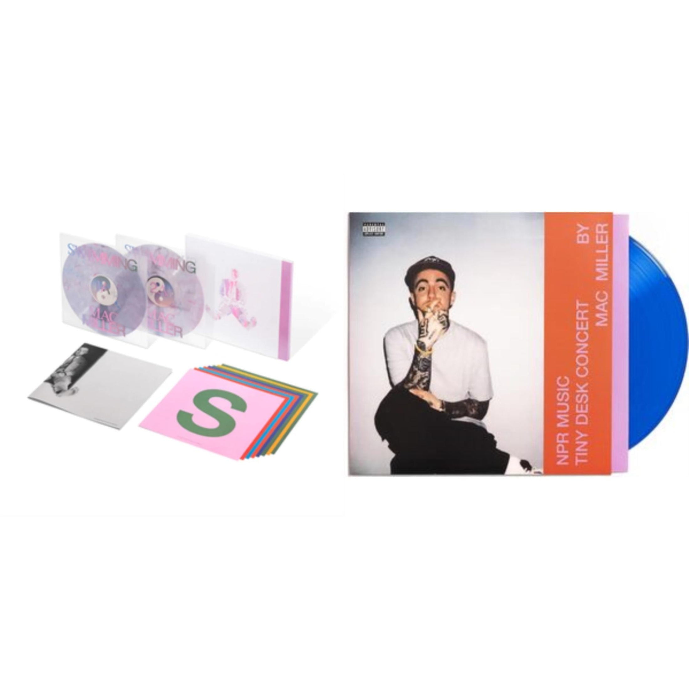 Swimming＜Clear, Blue & Pink Vinyl＞ Swimming (5 Year) (2LP/Milky Clear/Hot Pink/Sky Blue Marble